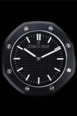 Audemars Piguet Royal Oak Wall Clock Black 622462 Piguet Replica