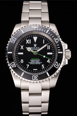 Replica Rolex Submariner BamfordBlack Dial With Roman Numerals Black Bezel Stainless Steel Case And Bracelet Watches