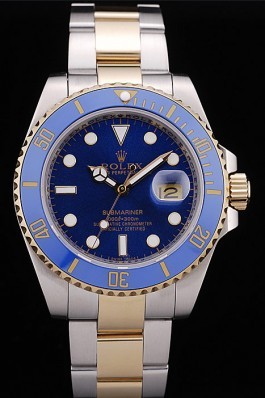 Replica Rolex Submariner Blue Bezel Blue Dial 98230 Watches