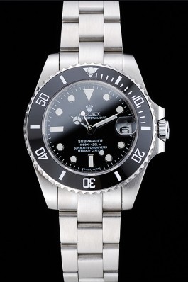 Replica Rolex Submariner Date Black Dial Stainless Steel Bracelet 1454153 Watches