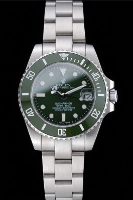 Replica Rolex Submariner Green Dial Stainless Steel Bracelet 1454151 Watches