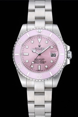 Replica Rolex Submariner Lilas Dial Stainless Steel Bracelet 1454155 Watches
